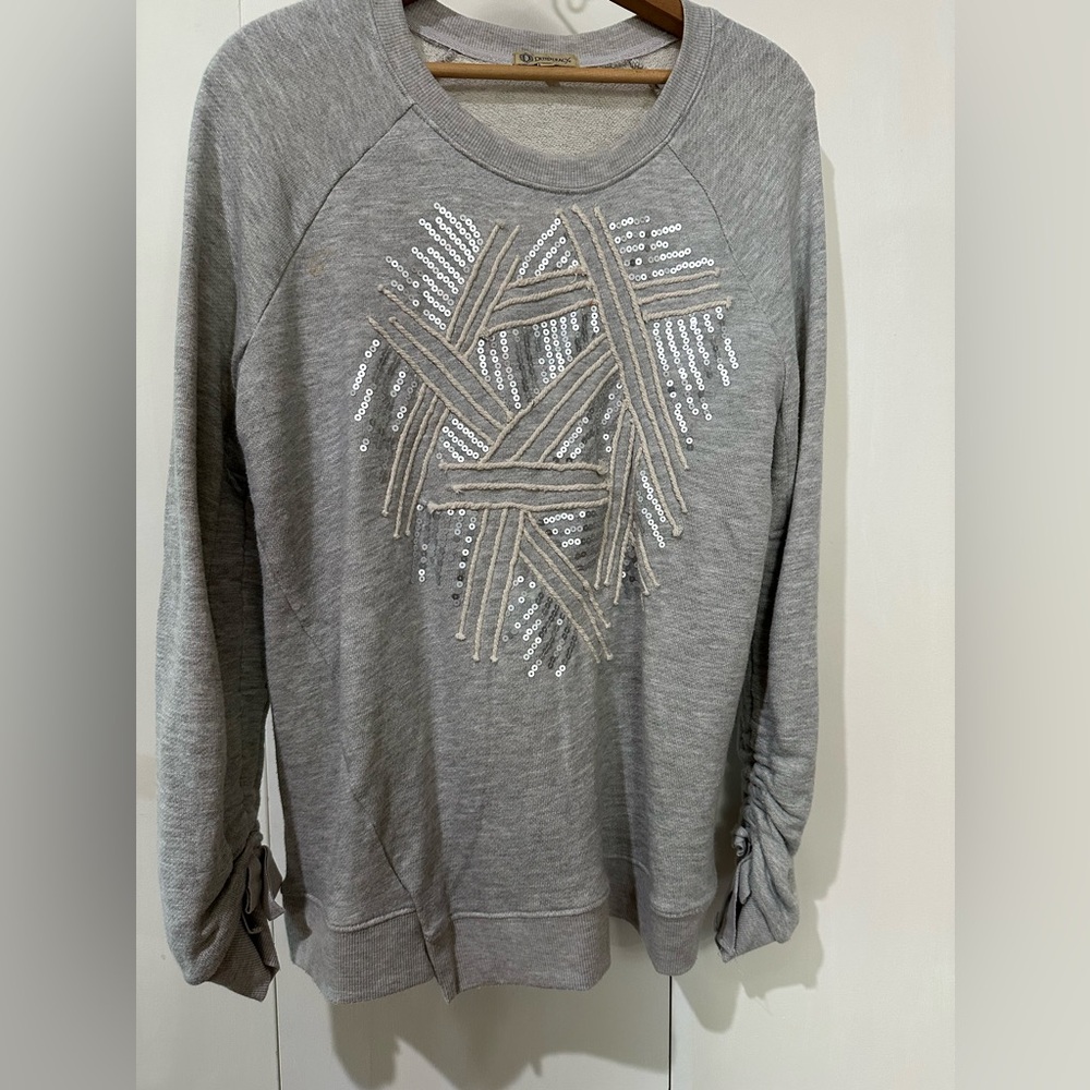Democracy Sequin Sweatshirt - Size LG